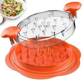 Suretivian 727467885307 Chicken Shredder Large Breast Tool Twist With Brush&fork Vi