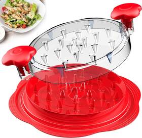 Suretivian 744110078671 Chicken Shredder Large Breast Tool Twist With Brush&fork