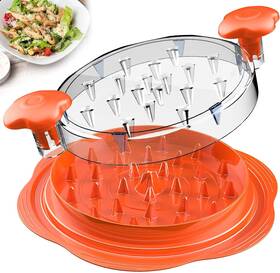 Suretivian 744110342307 Chicken Shredder Large Breast Tool Twist With Brush&fork Visib