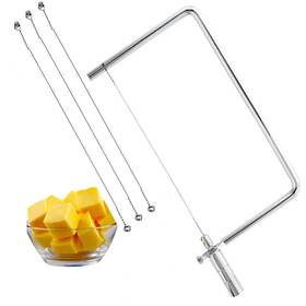 Suzlftdzsw 604106256790 Cheese Slicer Kit - Stainless Steel And Copper Wire 1 3 Extra Wires