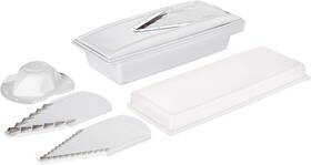 Swissmar 744110476408 V-prep Mandoline Slicer Versatile Kitchen For Julienne Shred