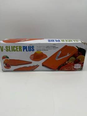 Swissmar Borner 726084808003 V-slicer Plus Mandoline Set V-1001 5-piece - Orange