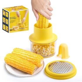 Tatida 725683982480 Corn Peeler Stripper Cob Stripping Tool Cutter And Remover Wit