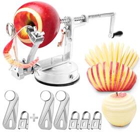 Taapc-wh-01 Tatida Apple Peeler Corer Long Lasting Chrome Cast Magnesium Alloy Sli
