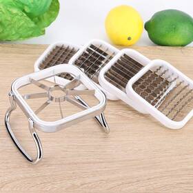 Tbest9atornu4id Tbest Potato Slicer For Fries Cutter French Fry Stainless Steel Slice