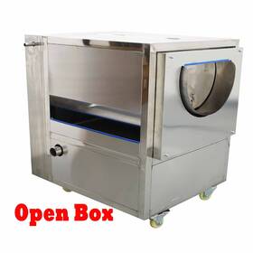 033203-open Techtongda Open Box Auto Electric Multi-function Rolling Peeling Machine For Root Vegetable