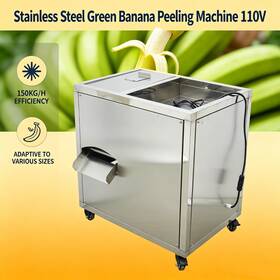 Techtongda 134186 Green Banana Peeling Machine Skin Removing 150kg/h Commercial110v