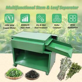 238032 Techtongda Multifunctional Stem And Leaf Separator Removal Machine 220v 4kw 800kg/h