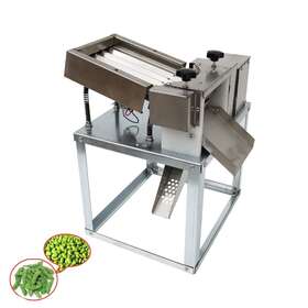 239735 Techtongda Pea Peeling Machine 60kg/h Bean Edamame Green Comodo Sheller Stainless Steel