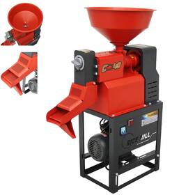 239765 Techtongda Electric Rice Milling Machine Millet Peeler Crusher 220v 130-170kg/h 2.5mm