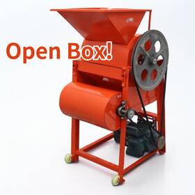 239905-ob Techtongda Open Box 220v Peanut Sheller Peeling Machine 8mm 10mm Screen 150-200kg/h
