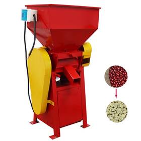 239952 Techtongda Electric Fresh Coffee Bean Peeler Shelling Machine 300-600kg/h 220v 1.1kw New