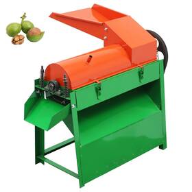 239953 Techtongda Electric Green Walnut Peeling And Cleaning Machine 220v Large Inlet/outlet 3kw