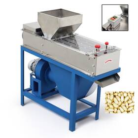 239954-14 Techtongda Peanut Red Peel Peeling Machine For Dried And Ripe Peanuts 220v 200-250kg/h 1.33hp