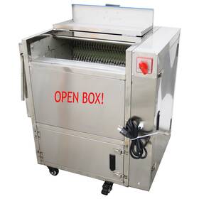 Ob-033176 Techtongda Open Box Automatic Multi-function Rolling Peeling Cleaning Machine 110v 12kg