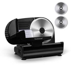 Twfs-289 Techwood Meat Slicer 200w Electric Food With Removable 9 Inch Stainles