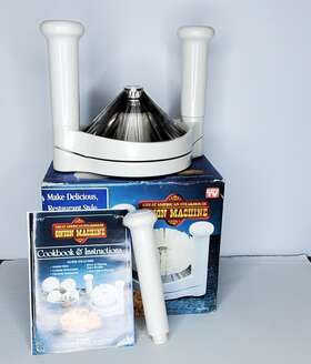 Telebrands 097650002034 Blooming Onion Maker Machine Great American Steakhouse In Box Unused Outback Fav