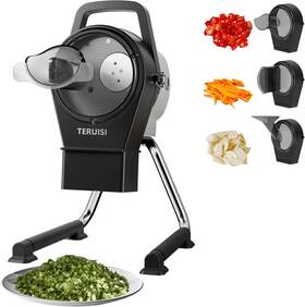 Yy-gj806 Teruisi Electric Vegetable Chopper 200w Commercial Slicer Scallion Cutter Food