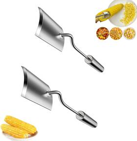 Thcbme 744759823724 Corn Peeler Stripper On The Cob Remover Long Handle Stainless Steel