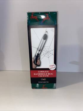 The Original Fun Workshop 638688616338 Cordless Handheld Bug Vacuum Ready To Give Prewrapped Christmas Gift