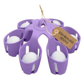 Theeggdropper 196852693573 Silicone Egg Boiling Gadget Cooks 6 Eggs At A Time Dishwasher Safe Hard Bo