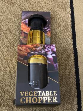 Thyme & Table 196557189753 And Vegetable Chopper Stainless Steel Blade Luxe Collection Free Ship