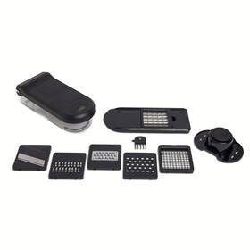 Tt0850r Thyme & Table And - 11 Piece Vegetable Chopper With Stainless Steel Blades Black