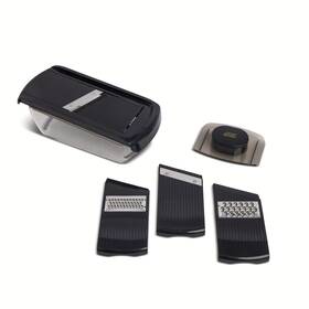 Tt0851r Thyme & Table And 7-piece Mandoline Slicer Set With 4 Stainless Steel Blades