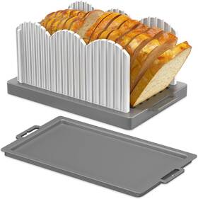 3-slice Titpop 445030376344 Bread Slicer For Homemade Thickness Slicing Guide Adjustable