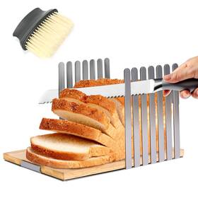 Slicerm1 Tkvazk Bread Slicer Stainless Steel For Homemade Sourdough Manu