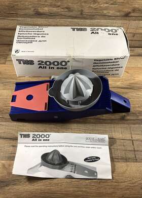 Tns 2000 260025070020 All In One Vegetable Slicer With Juicer Made Germany