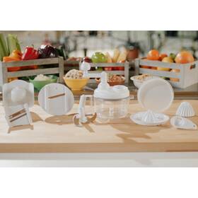 Fd-3000-fba Top Dog Direct Foodini Manual Vegetable Cutter And Food Processor With Slicer Julienne Blade