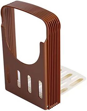 Topincn 445029884898 Bread Slicer Foldable Cutting Compact Sandwich Bagel Loaf Sl