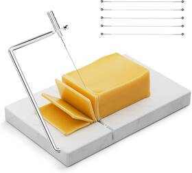 Wire-1 Topulors Cheese Slicer - Cutter With 5 Replacement Upgrade Thick Cutting Wires H