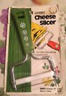 Travco Vintage Gourmet Cheese Slicer Retro Green Handle New In Original Package 071739004423