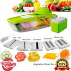 Tssyigfyae General Mandoline Slicer Interchangeable Stainless Steel Blades Vegetable Peeler