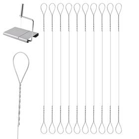 5263wesn9974 Tucnoeu 10 Pcs Cheese Slicer Wire 5.5-inch Stainless Steel Cutter Replac