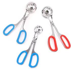 Tunan 756839338035 3pcs Nonstick Meat Baller Scoop Stainless Steel Meatball And Ice Cream Tool