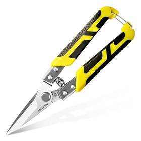 Tlw251110 Tuolewe 8.7 Inch Tin Snips Heavy Duty Metal Cutter With Stainless Steel Blades Fast