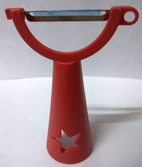 Tupperware 445042993904 Vegetable Star Potato Universal Peeler