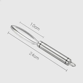 Turbo-roofinds 744759269539 Stainless Fish Scales Scraping Graters Fast Remove Cleaning Peeler Scraper Bone