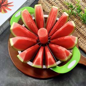 Umira 769452070763 Extra Large Watermelon Slicer Cutter Stainless Steel Melon Round Fruit Veget