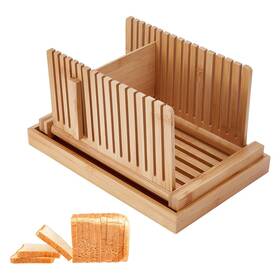 Odis-wh0099-228au-us12 Unicraftale Adjustable Bamboo Bread Slicer With Crumb Tray Cutter For H Odis-wh0099-228au-us12 Unicraftale Adjustable Bamboo Bread Slicer With Crumb Tray Cutter For H