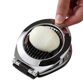 Unigift 408626127509 Stainless Steel Egg Slicer With 3 Slicing Styles