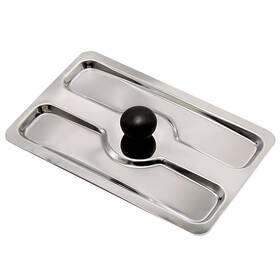 Uoienrt 768590729816 2 Slice Toaster Dust Cover Stainless Appliance Top Steel Elec
