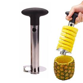 Uptuoli 825815766046 Pineapple Corer Cutter Corers Removal Slicing And Slicer Tool Stainless Steel