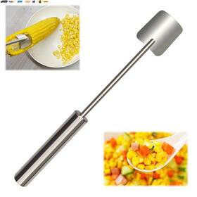 Usa-viralfinds 744110286427 Corn On The Cob Remover Stainless Steel Planer Ergonomic Handle Peeler Peel Sep