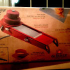 " Used Red Color Mandoline Swing - France Buyer "de La