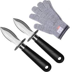 Uwyston 764690507514 Oyster Shucking Knife Clam Shucker Shellfish Seafood Opener With Non Sl