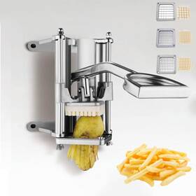 Uyoyous 974013545879 French Fry Cutter Stainless Steel Potato Commercial Vege
